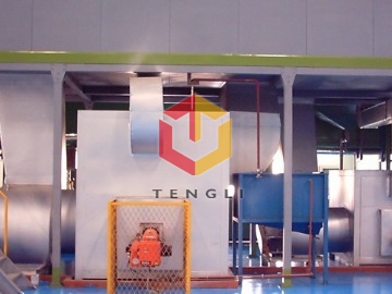 柴油燃烧热交换系统